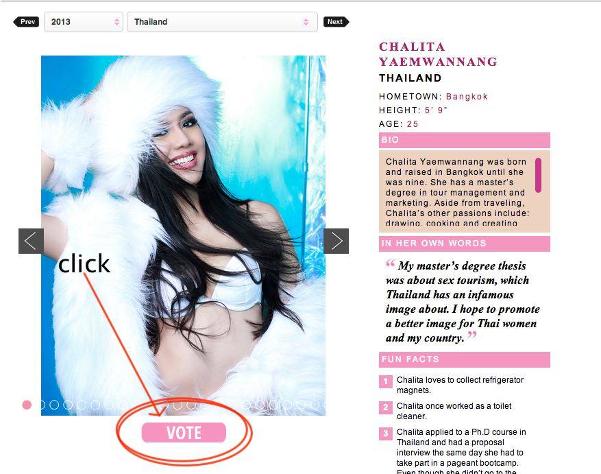 Vote for Thailand