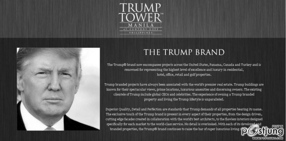 มาดู Trump Tower@Philippines กันนะคะ ใหญ่โตขนาดใหน