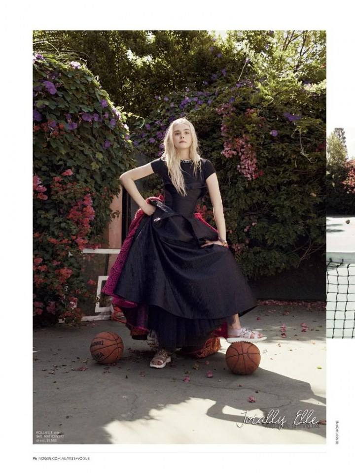 Elle Fanning @ Miss Vogue Australia September 2013