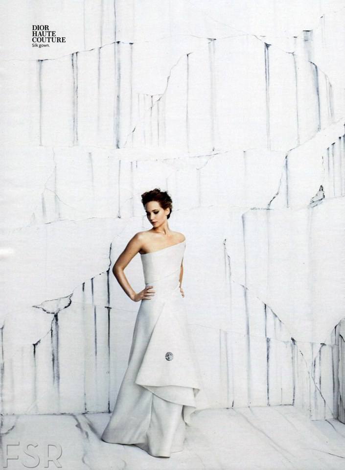 Jennifer Lawrence @ InStyle USA December 2013