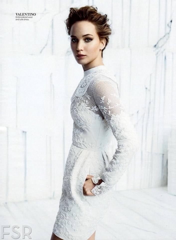 Jennifer Lawrence @ InStyle USA December 2013