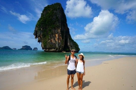เทย่า โรเจอร์ส เผยภาพในชุดว่ายน้ำ กับทริปเที่ยวกระบี่