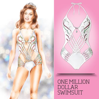 นางงามจักรวาล2013 ถ่ายแบบชุดว่ายน้ำ ราคา 1 ล้านดอลลาร์