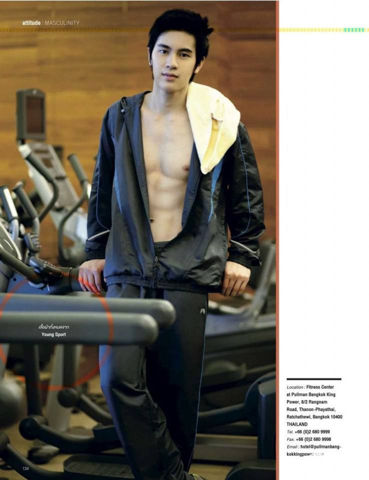 ฟลุค-กานต์ กุลานุพงศ์ @ ATTITUDE vol.3 no.33 November 2013
