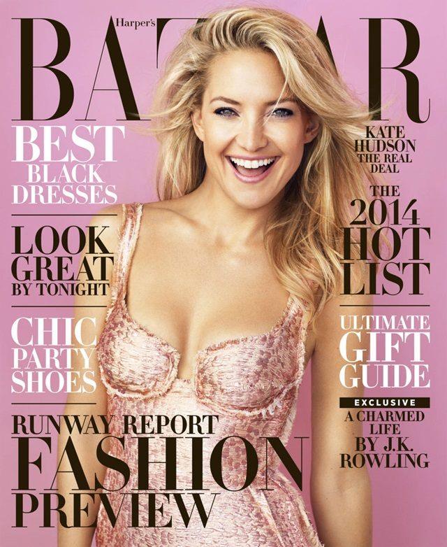 Kate Hudson @ Harper&rsquo;s Bazaar US December 2013