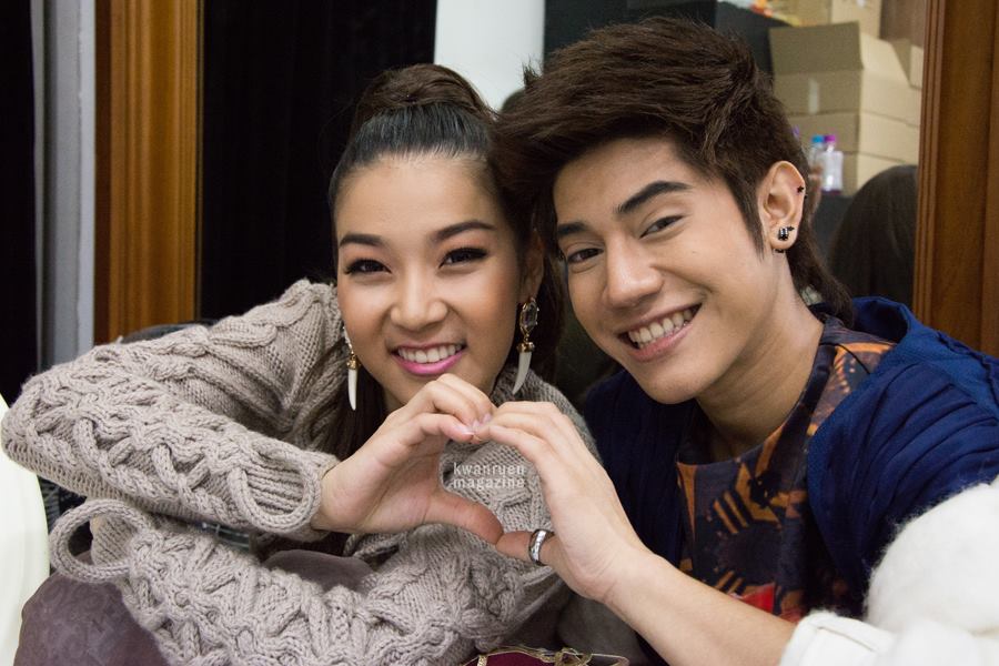 (AF10) ถังเบียร์ เทม เต้ย บีม เบล นัน  @ เบื้องหลังถ่ายแฟชั่นในขวัญเรือน ฉบับที่ 1008 พ.ย. 2556