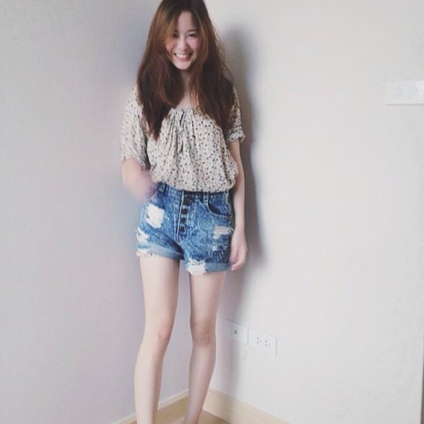 พิมฐา เรียนอยู่ที่ญี่ปุ่น น่ารักมากขาวใสๆ