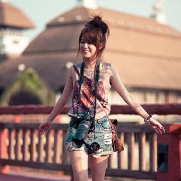 พิมฐา เรียนอยู่ที่ญี่ปุ่น น่ารักมากขาวใสๆ