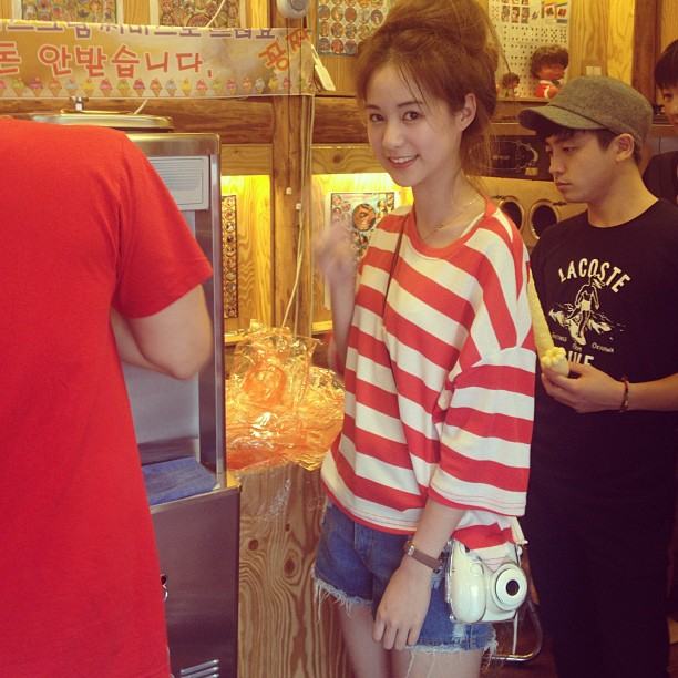 พิมฐา เรียนอยู่ที่ญี่ปุ่น น่ารักมากขาวใสๆ