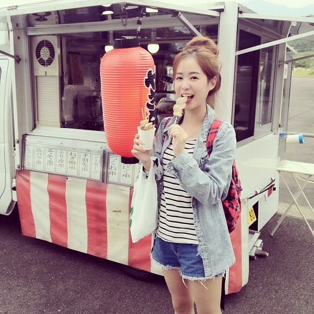 พิมฐา เรียนอยู่ที่ญี่ปุ่น น่ารักมากขาวใสๆ
