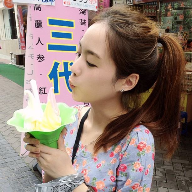 พิมฐา เรียนอยู่ที่ญี่ปุ่น น่ารักมากขาวใสๆ