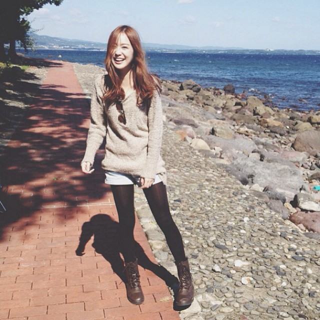 พิมฐา เรียนอยู่ที่ญี่ปุ่น น่ารักมากขาวใสๆ