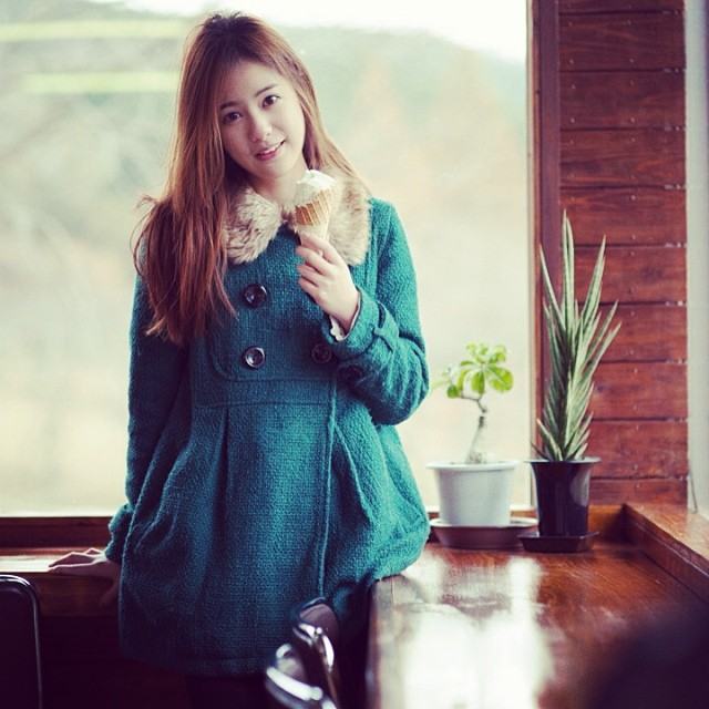 พิมฐา เรียนอยู่ที่ญี่ปุ่น น่ารักมากขาวใสๆ