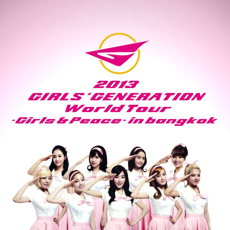 GIRLS' GENERATION WORLD TOUR -GIRLS & PEACE- IN BANGKOK