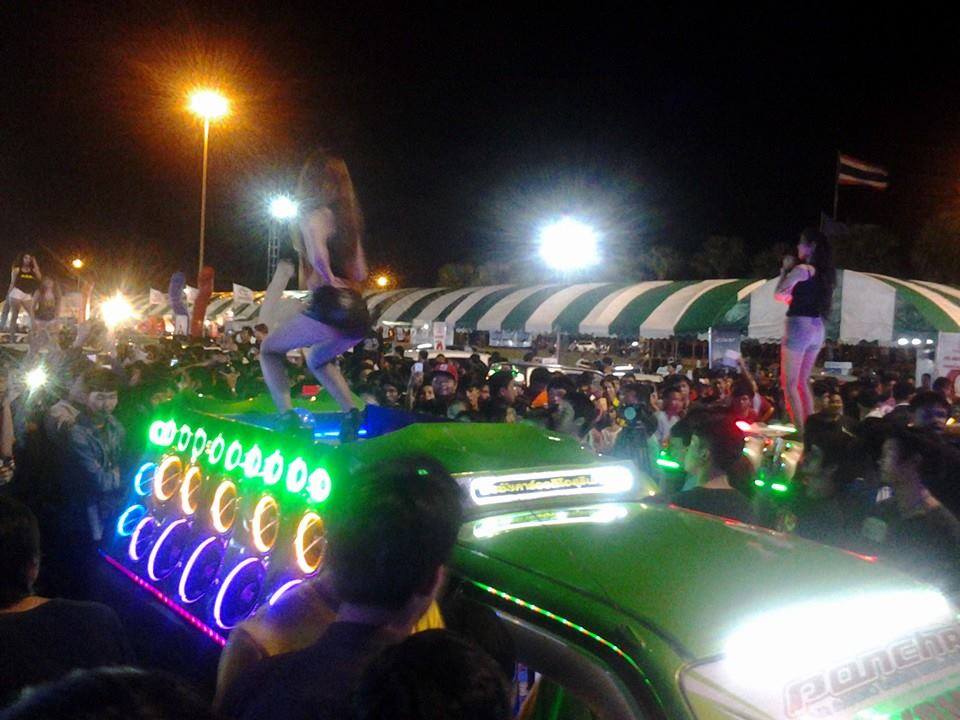 บรรยากาศงานมอเตอร์โชว์เมืองบุรีรัมย์ ครั้งที่1