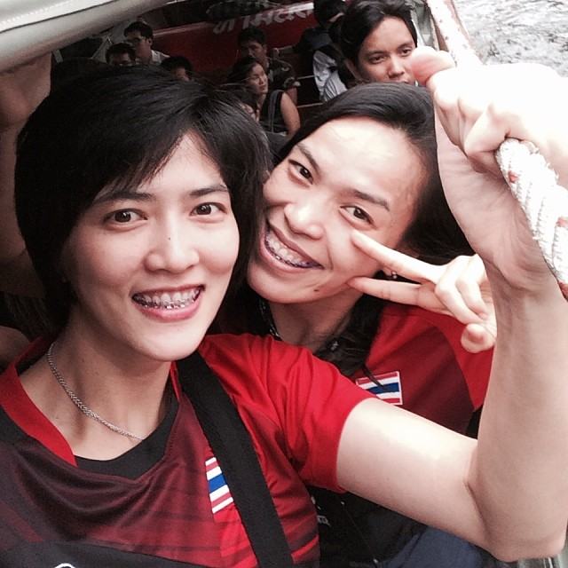 หน่อง ปลื้มจิตร์ ถินขาว นักตบลูกยางสาว ที่ฮอทและดังที่สุด ณ พ.ศ. นี้ !!!