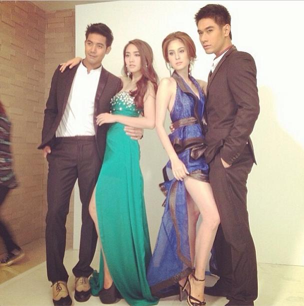 พระ-นาง คู่จิ้น เวียร์ ศุกลวัฒน์ - มิน พีชญา - ขวัญ อุษามณี - อ๋อม อรรคพันธ์