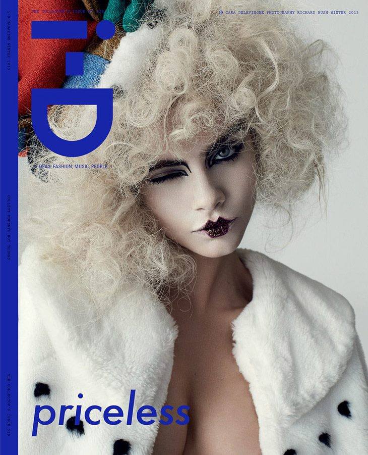 Cara Delevingne @ i-D Magazine Winter 2013