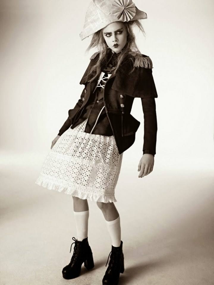 Cara Delevingne @ i-D Magazine Winter 2013