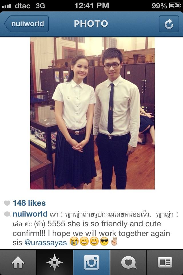 ญาญ่า อุรัสยา กำลังศึกษาอยู่คณะอักษรศาสตร์ภาคอินเตอร์ จุฬาลงกรณ์มหาวิทยาลัย มหาลัยอันดับหนึ่งของไทย