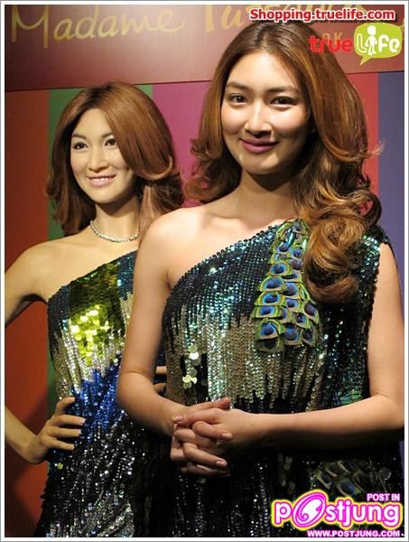 แพนเค้กเป็นบุคคลดังที่ได้รับเลือกให้ปั้นเป็นหุ่นมาดามทุสโซลอตแรกในหมวดศิลปินจอแก้ว