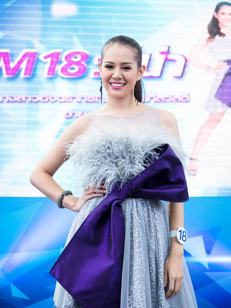ผู้เข้ารอบ 18 คนสุดท้าย การประกวดนางสาวไทย 2556