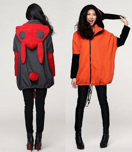 เสื้อกันหนาวมีหู เทรนด์น่ารัก ๆ สำหรับสาวแบ๊วตัวแม่