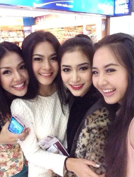 น้องจีจี้ เดินทางเข้าร่วมประกวด Miss International 2013