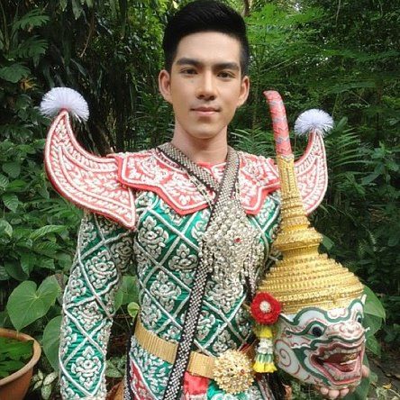 หนุมานสุดหล่อ จากโขนไทยหอกโมกขศักดิ์