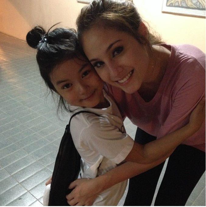อ๋อม-ขวัญ ซ้อมละครเวที "มหาชาติ มหาบุรุษ"