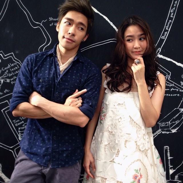 @natsakdatorn และ น้อง @prima_prim ใน MV "ยิ่งคุยยิ่งเหงา"