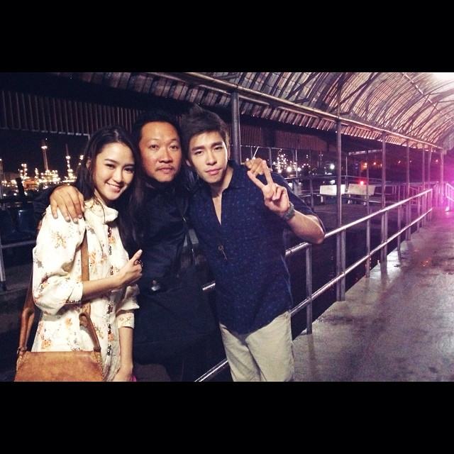 พี่อั๋น ผู้กำกับจาก @duckbarteam น้องพริม @prima_prim นางเอก MV และ @natsakdatorn
