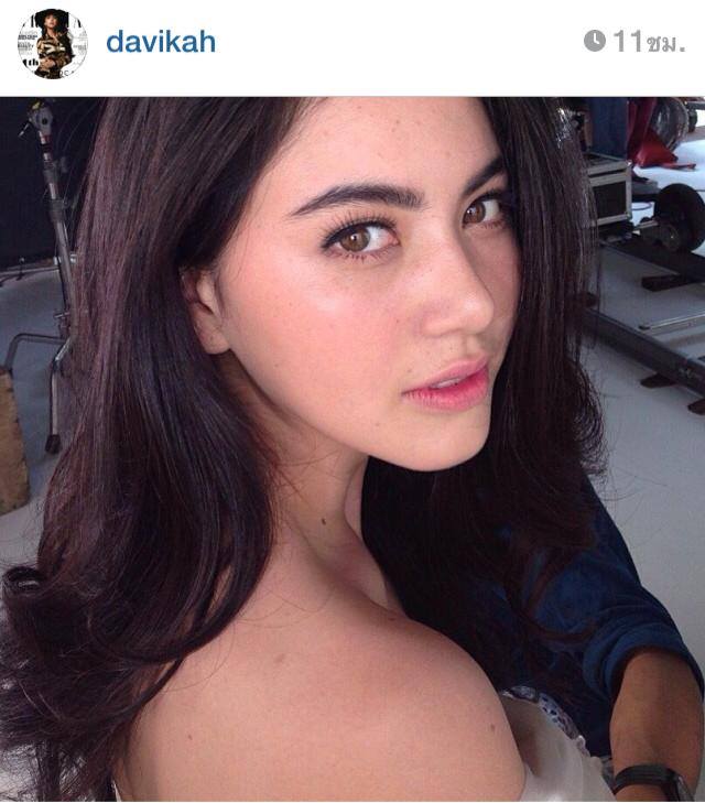 ใบหน้าสวยๆของ ใหม่ ดาวิกา
