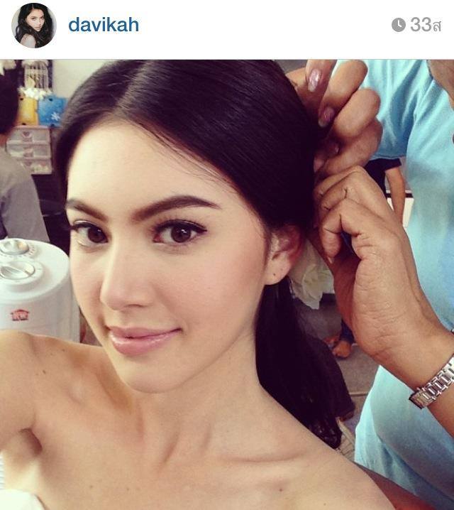 ใบหน้าสวยๆของ ใหม่ ดาวิกา