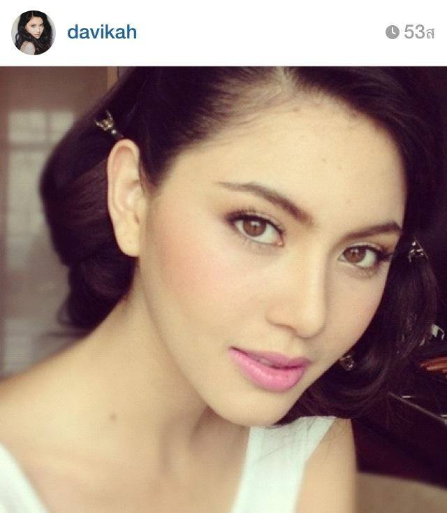 ใบหน้าสวยๆของ ใหม่ ดาวิกา