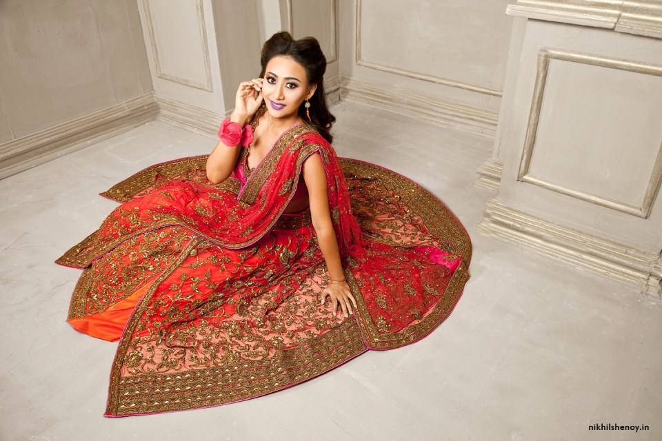 Hot! แอน มิตรชัย ถ่ายนิตยสาร Wedding Bollywood