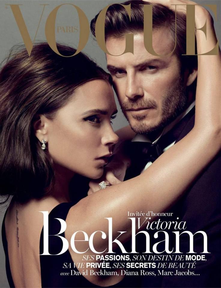 Victoria & David Beckham @ Vogue Paris December 2013