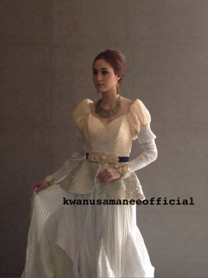 อ๋อม - ขวัญ @ งานแถลงข่าวละครเวที มหาชาติ มหาบุรุษ