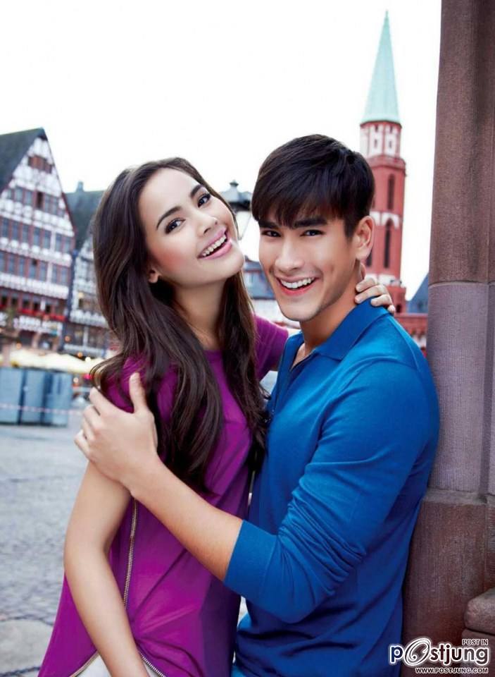 ณเดชน์ & ญาญ่า อุรัสยา @ เพื่อนเดินทาง vol.35 no.408 December 2013