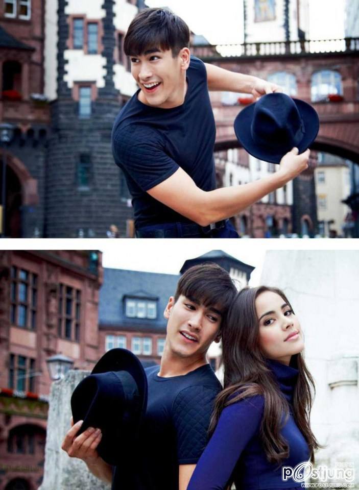 ณเดชน์ & ญาญ่า อุรัสยา @ เพื่อนเดินทาง vol.35 no.408 December 2013