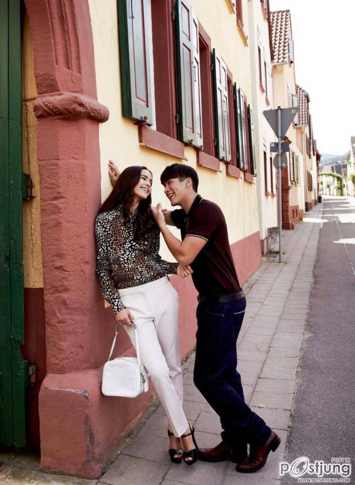 ณเดชน์ & ญาญ่า อุรัสยา @ เพื่อนเดินทาง vol.35 no.408 December 2013