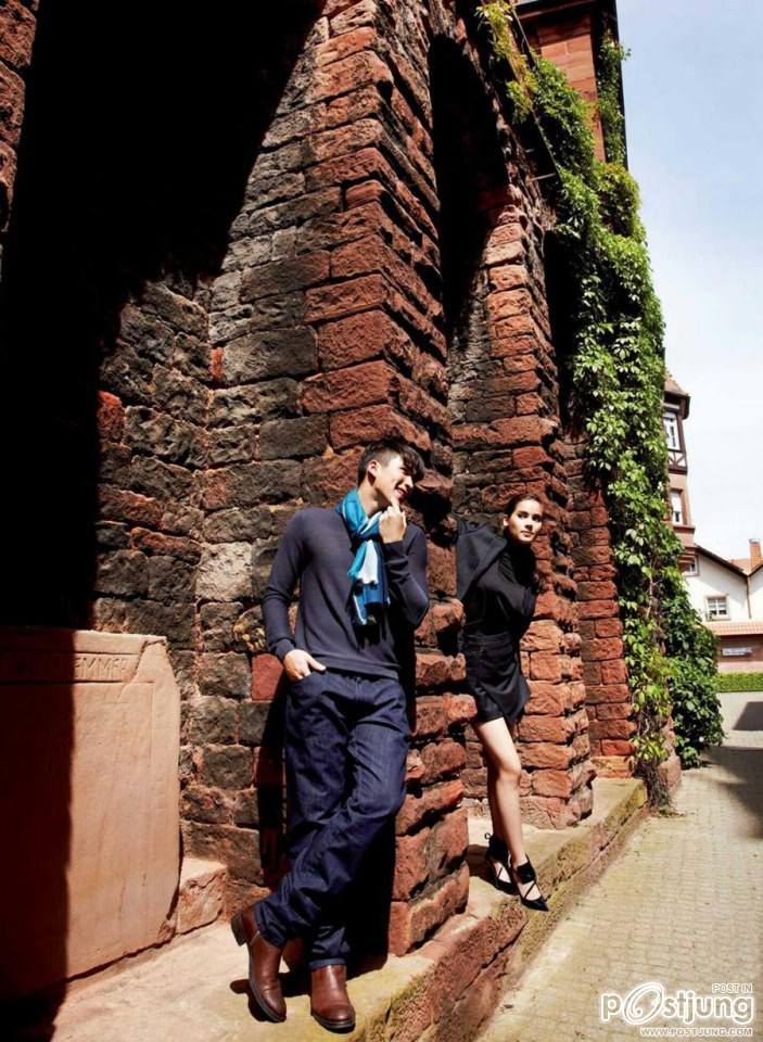 ณเดชน์ & ญาญ่า อุรัสยา @ เพื่อนเดินทาง vol.35 no.408 December 2013