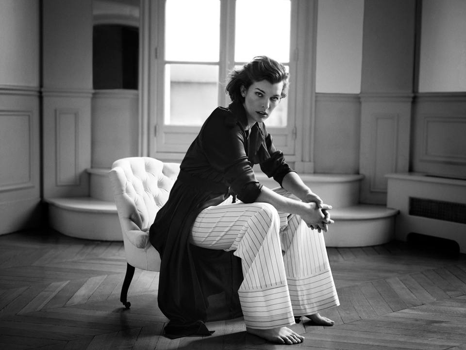 Milla Jovovich @ The Edit Magazine December 2013