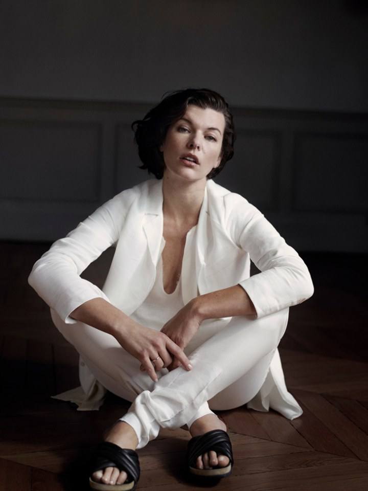 Milla Jovovich @ The Edit Magazine December 2013