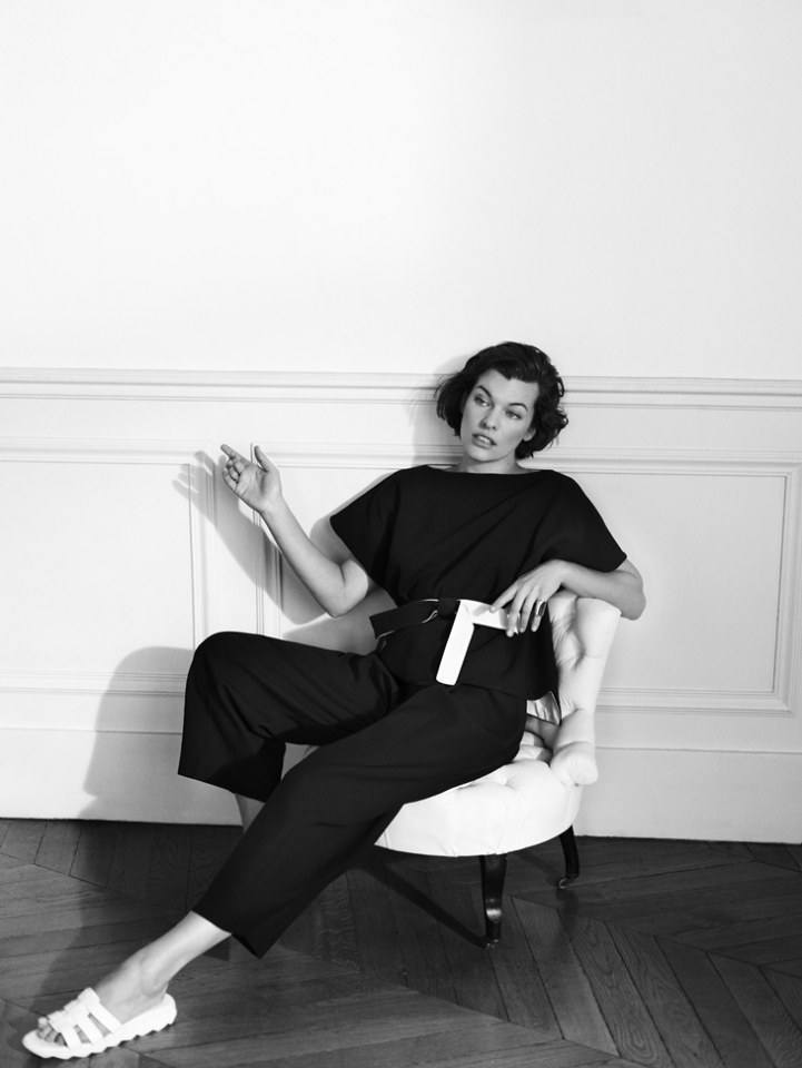 Milla Jovovich @ The Edit Magazine December 2013