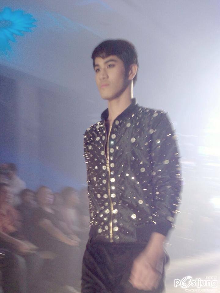 Ruby Yen Trang, Koolcheng Trịnh T&uacute; Trung - Getz Homme Fashion Show