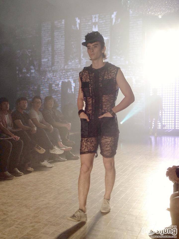 Ruby Yen Trang, Koolcheng Trịnh T&uacute; Trung - Getz Homme Fashion Show