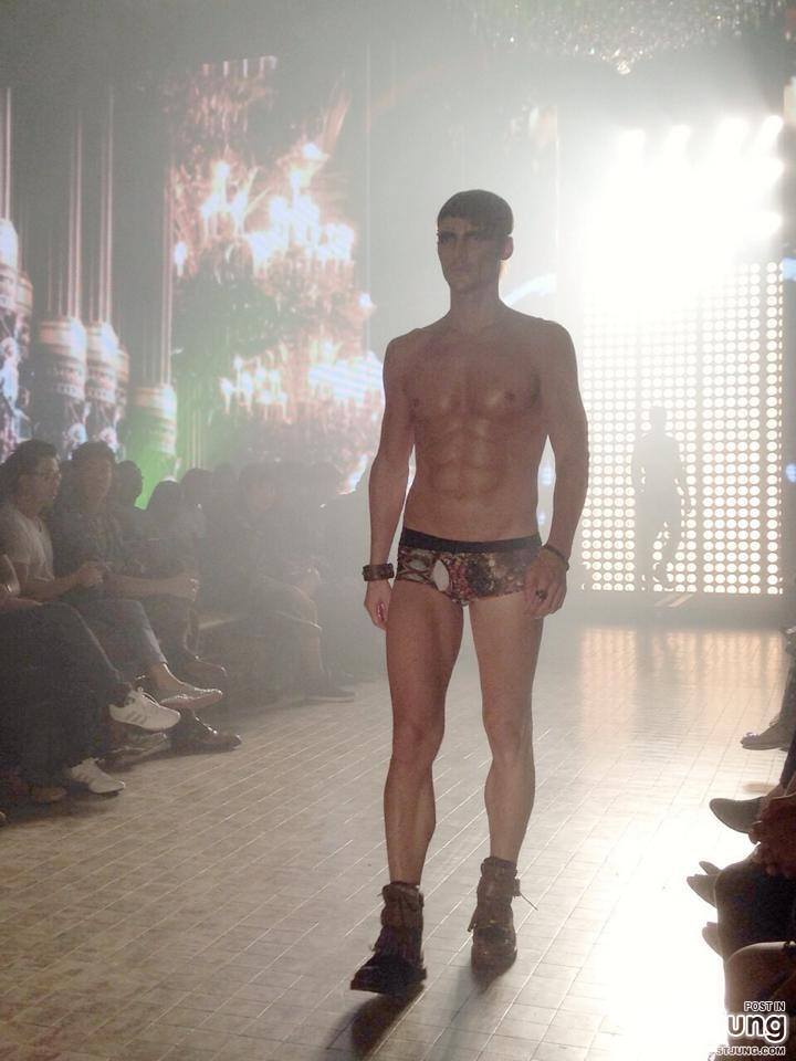 Ruby Yen Trang, Koolcheng Trịnh T&uacute; Trung - Getz Homme Fashion Show