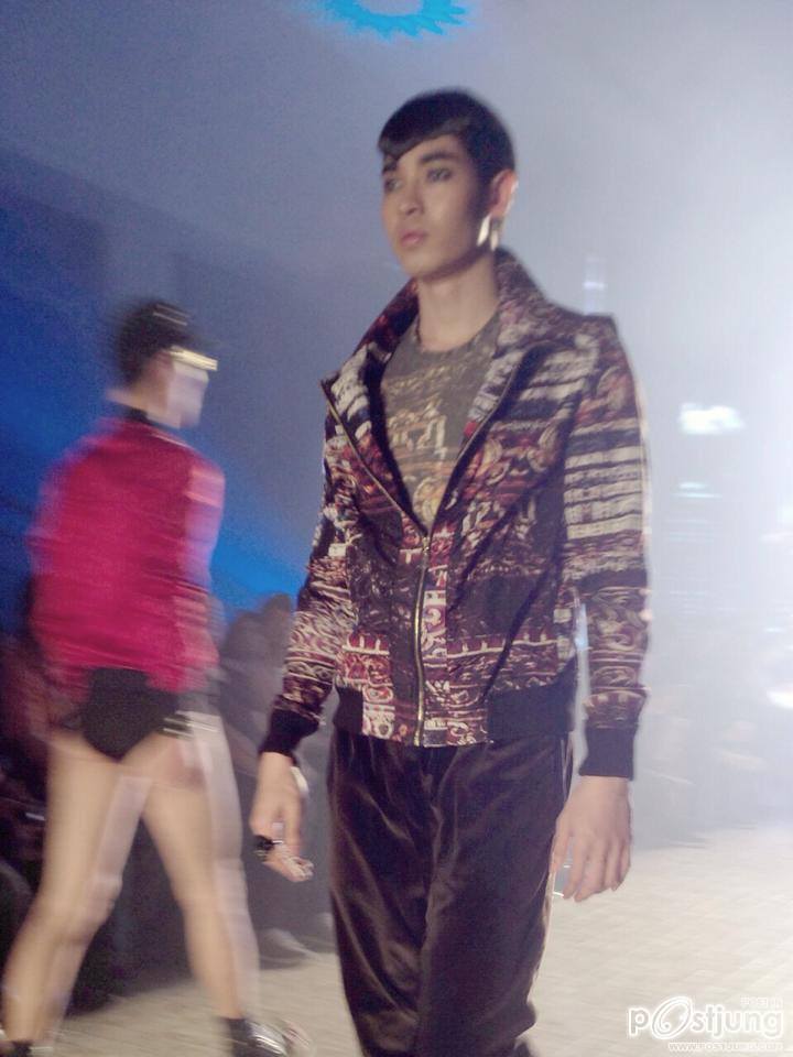 Ruby Yen Trang, Koolcheng Trịnh T&uacute; Trung - Getz Homme Fashion Show