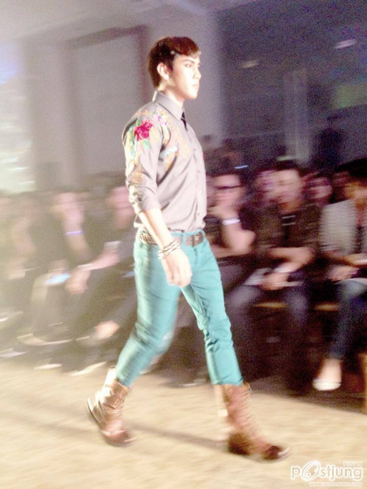 Ruby Yen Trang, Koolcheng Trịnh T&uacute; Trung - Getz Homme Fashion Show